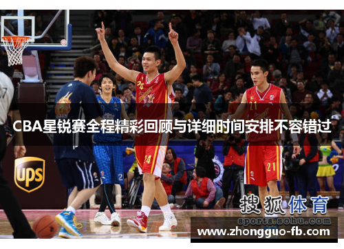 CBA星锐赛全程精彩回顾与详细时间安排不容错过